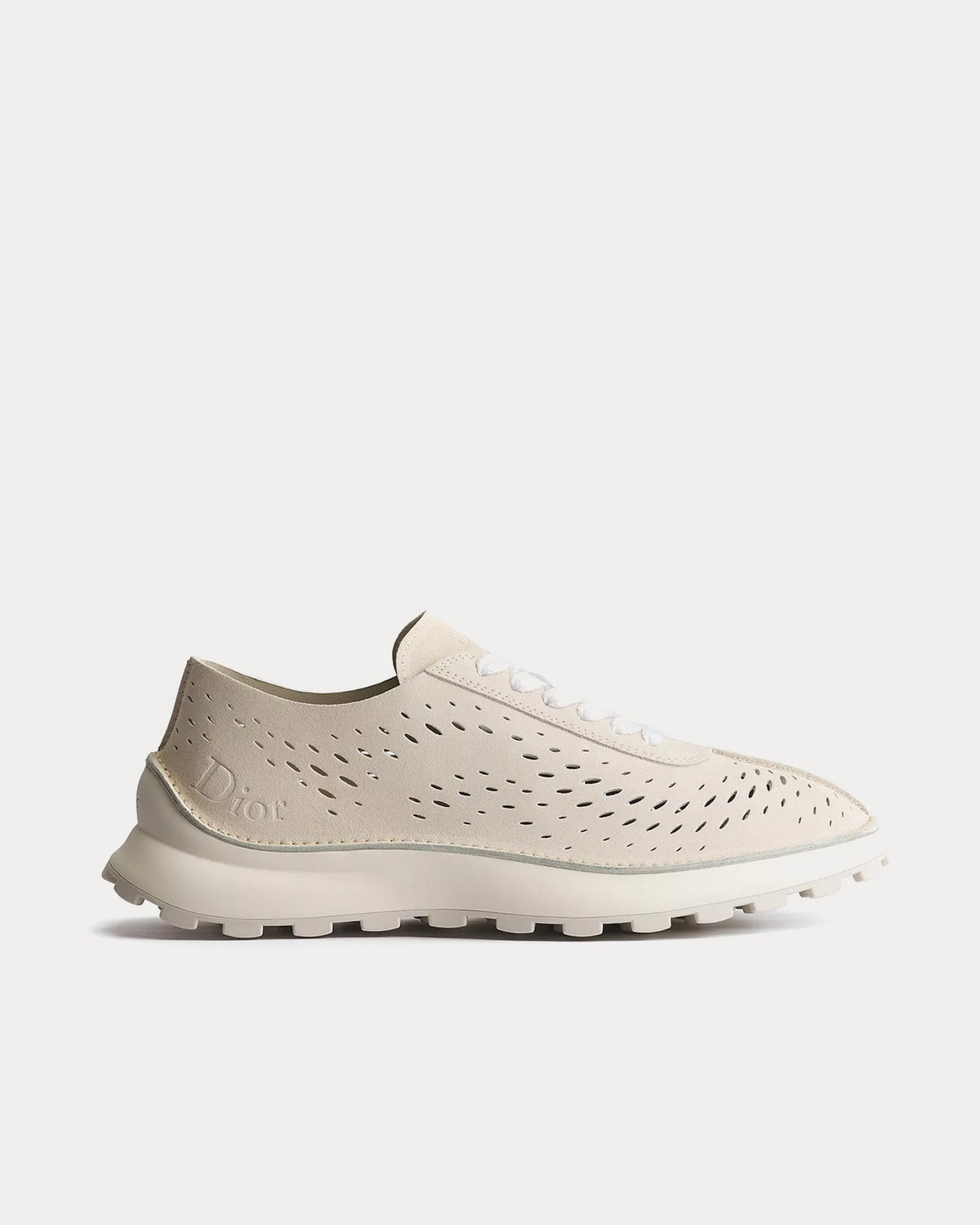 Squash Suede Cream Low Top Sneakers