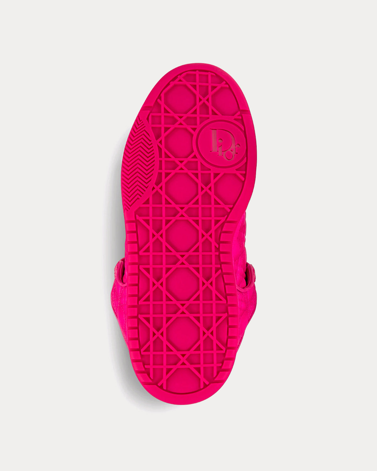 B9S Skater Limited And Numbered Edition Fuchsia Kumo Cannage Satin Low Top Sneakers