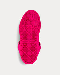 B9S Skater Limited And Numbered Edition Fuchsia Kumo Cannage Satin Low Top Sneakers