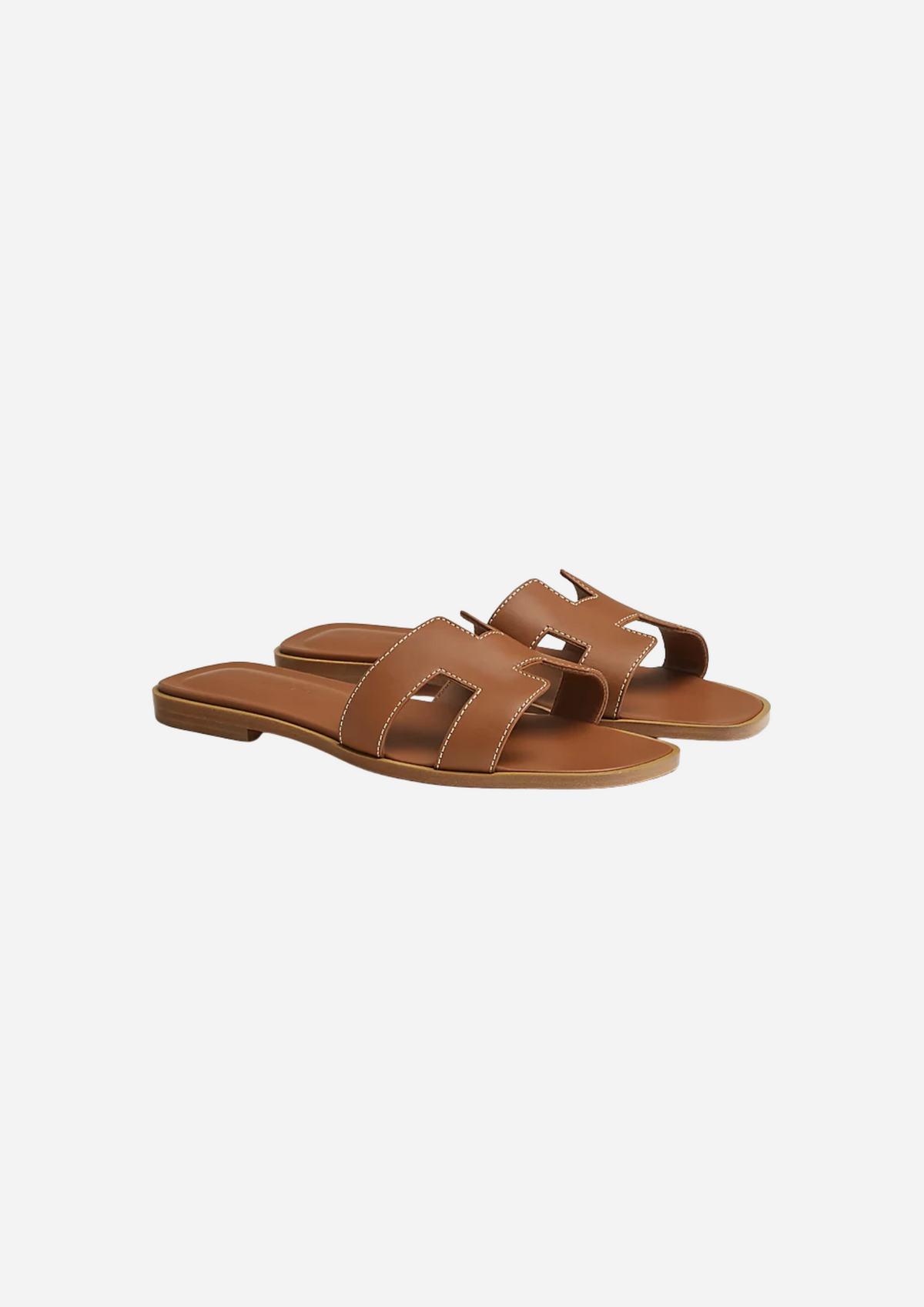 Hermès Oran Sandals Gold