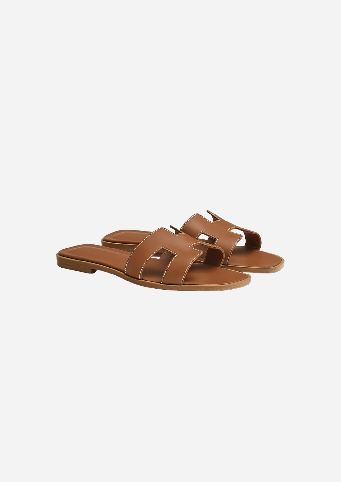 Hermès Oran Sandals Gold