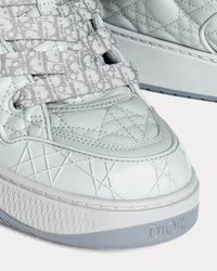B9S Skater Limited And Numbered Edition Gray Cannage Kumo Leather Low Top Sneakers