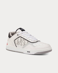B27 DIOR AND SHAWN Signature White Low Top Sneakers