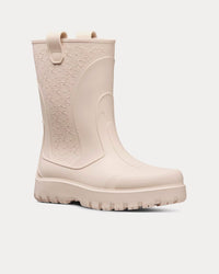Garden Beige Rubber with Dior Oblique Motif Rain Boots