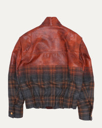 FW26 Tartan Agugliatura Blouson View 2