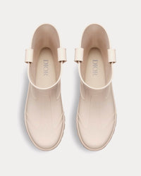 Garden Beige Rubber with Dior Oblique Motif Rain Boots View 2