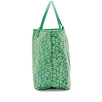 Goyard Meadow Green Goyardine Canvas and Chevroches Calfskin Saint Louis GM Tote, 2026 View 4