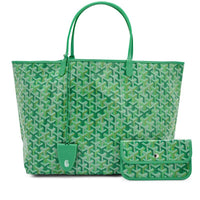 Goyard Meadow Green Goyardine Canvas and Chevroches Calfskin Saint Louis GM Tote, 2026 View 1