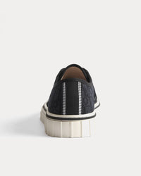 Hooper Black Low Top Sneakers View 3