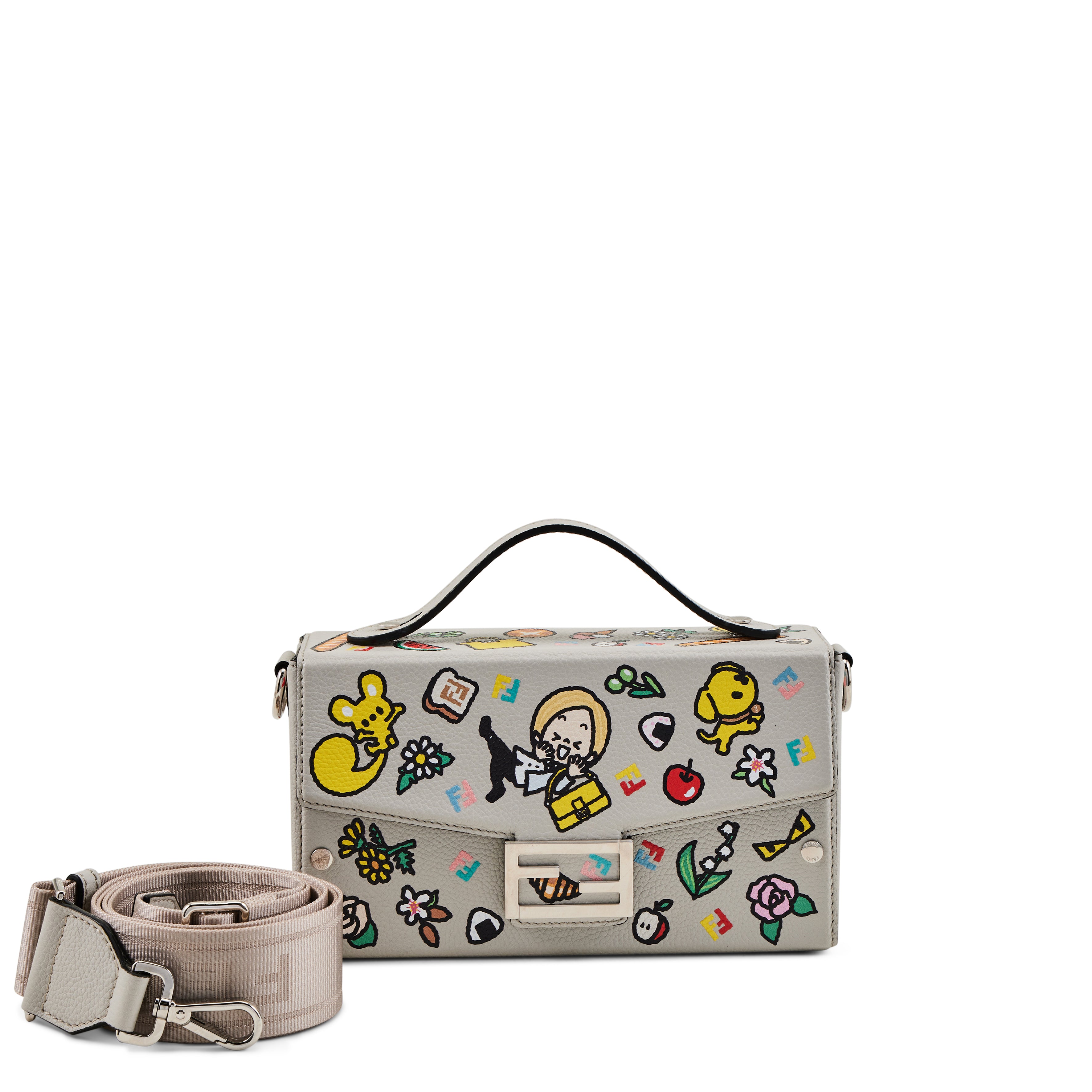 Fendi Tarout "Silvia & Baguette" Baguette Soft Trunk Silver Hardware, 2025