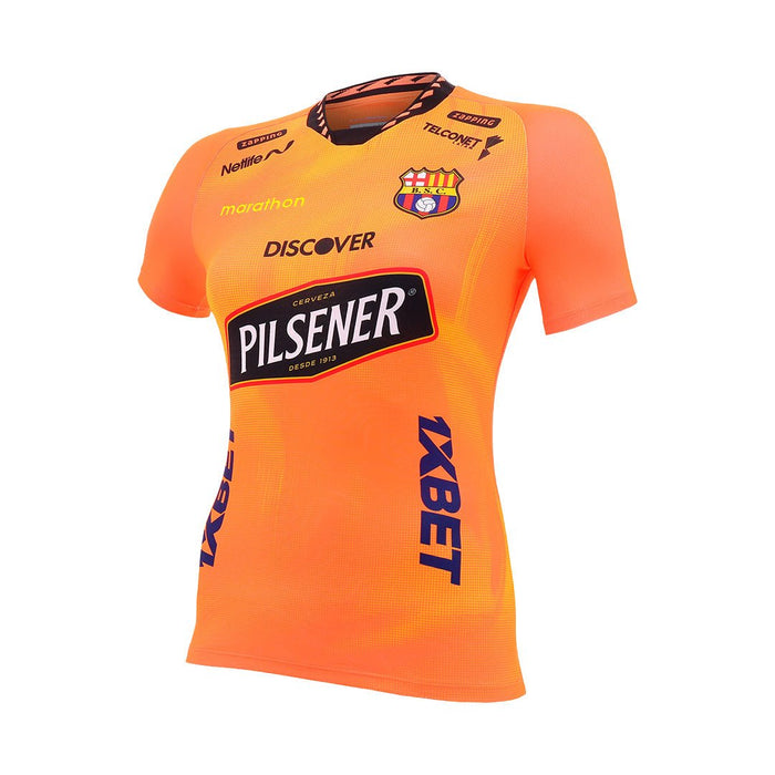 Official Barcelona Sporting Club 2026 Away 2 Orange Jersey Women's - Crown & Consign