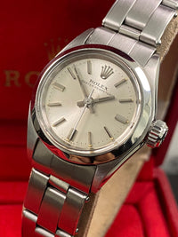 Oyster Perpetual - 1979 - Silver Index Dial - 6618 View 3