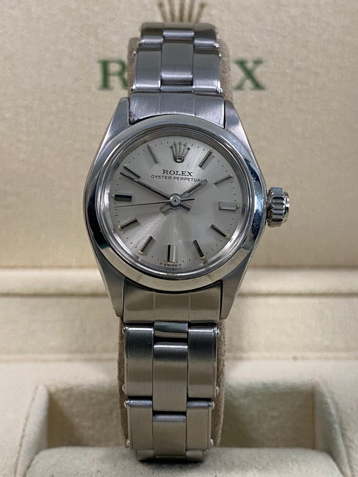 Oyster Perpetual - 1979 - Silver Index Dial - 6618 - Crown & Consign
