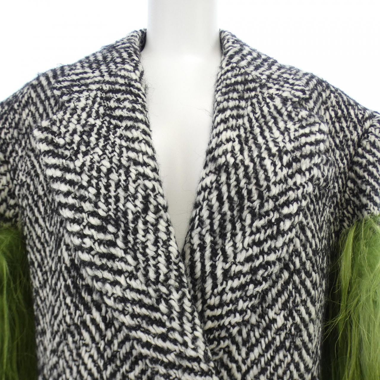 Tailored Italian Wool Blend Overcoat