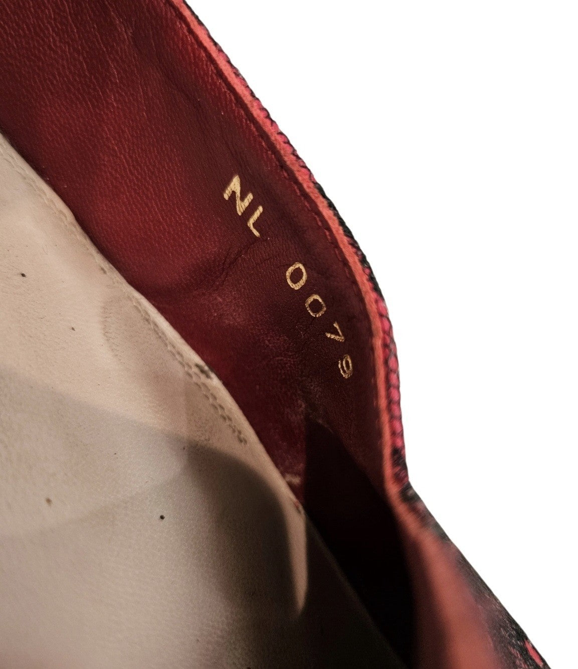 FW2009 Runway Lace Ballerina Pearl Platform Heels - Maroon Size 39