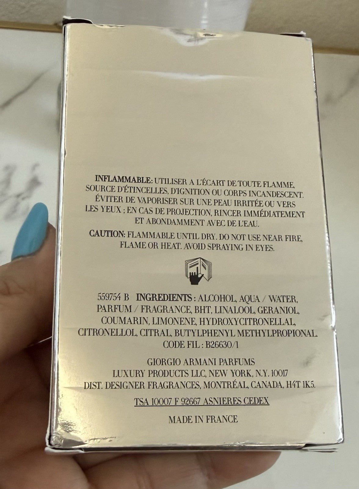 Giorgio Armani Attitude EAU De Toilette 50 ml /1.7 OZ Disconnected Collectors