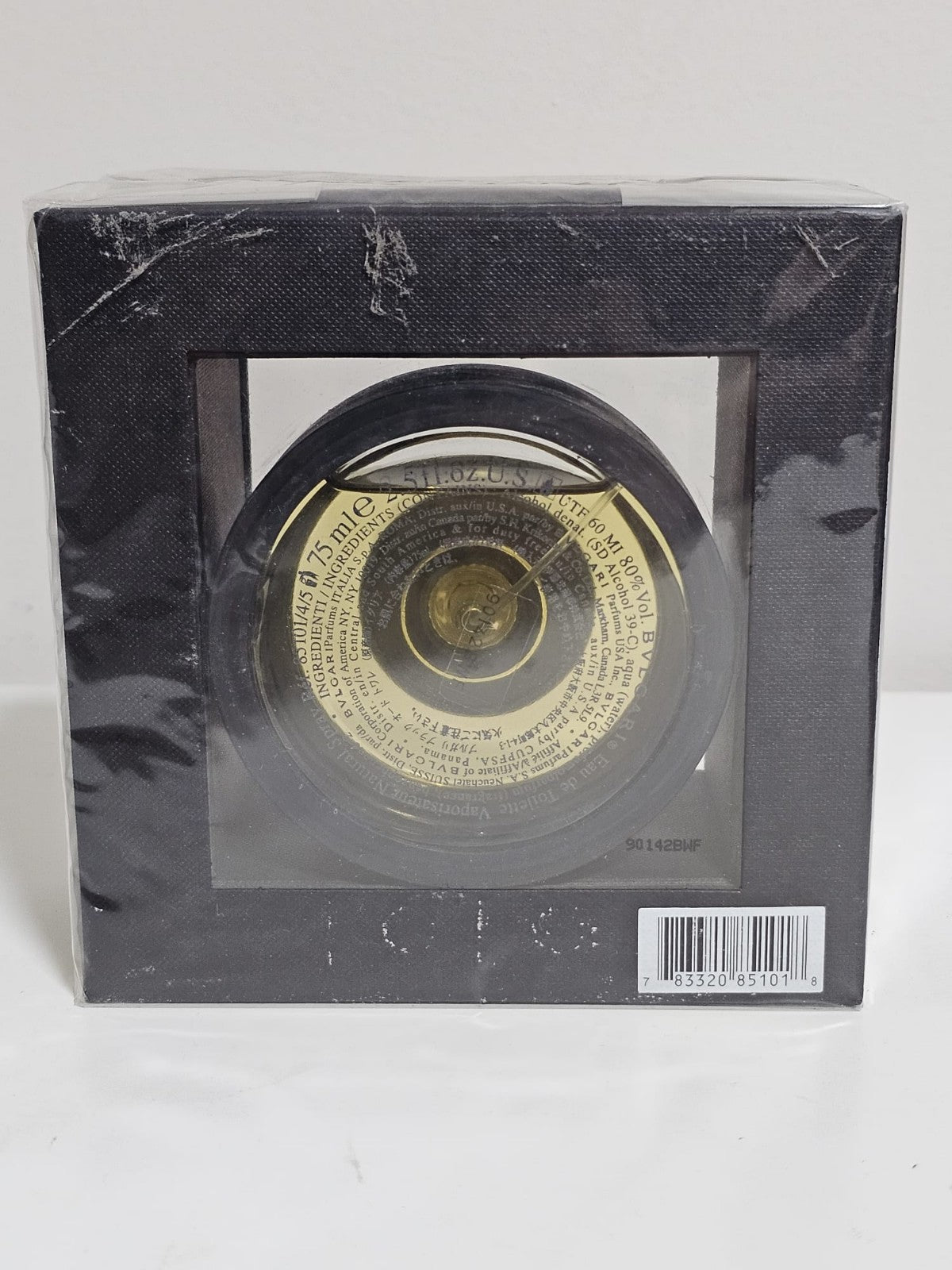 Rare Vintage Bvlgari Black Eau de Toilette (75ml / 2.5 oz)