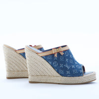 Helios Wedge, Blue Denim 36, 1/2"
