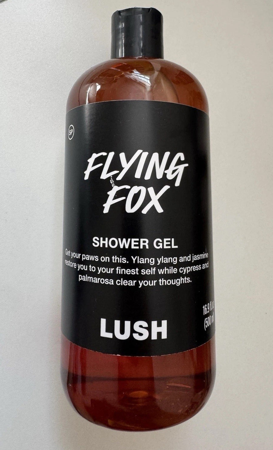 Lush Flying Fox Shower Gel – Rare Ylang Ylang & Jasmine Body Wash (16.9 fl oz / 500 g)