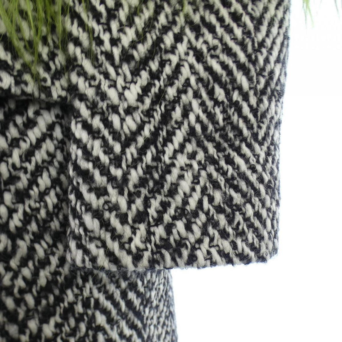Tailored Italian Wool Blend Overcoat