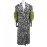 Tailored Italian Wool Blend Overcoat