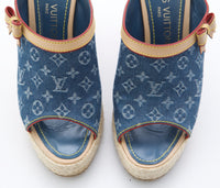 Helios Wedge, Blue Denim 36, 1/2"