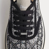 Saltwind Grey / Black Low Top Sneakers - Crown & Consign