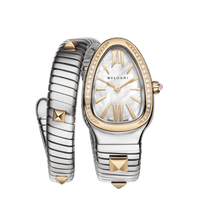 Serpenti Tubogas Gold & Steel Watch View 1