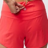 Sheva Women's High Rise Running Shorts - CROWN RESALE LLC