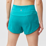 Sheva Women's High Rise Running Shorts - CROWN RESALE LLC