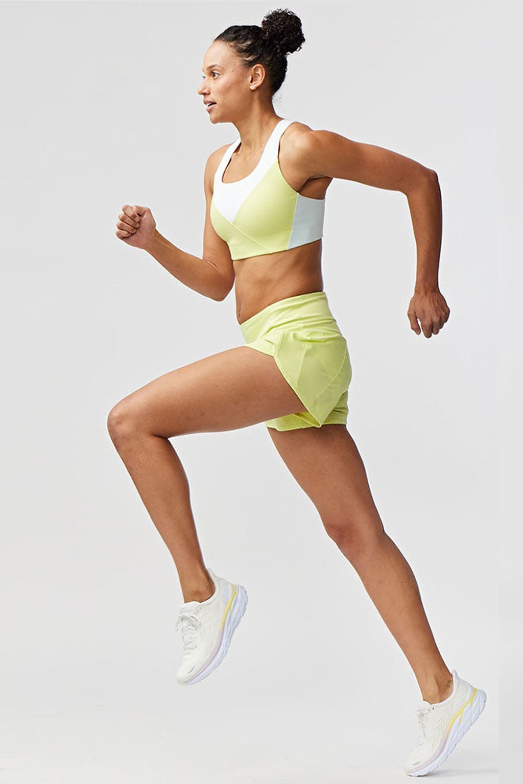 Sheva Women's High Rise Running Shorts - CROWN RESALE LLC