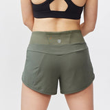 Sheva Women's High Rise Running Shorts - CROWN RESALE LLC