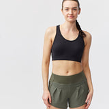 Sheva Women's High Rise Running Shorts - CROWN RESALE LLC