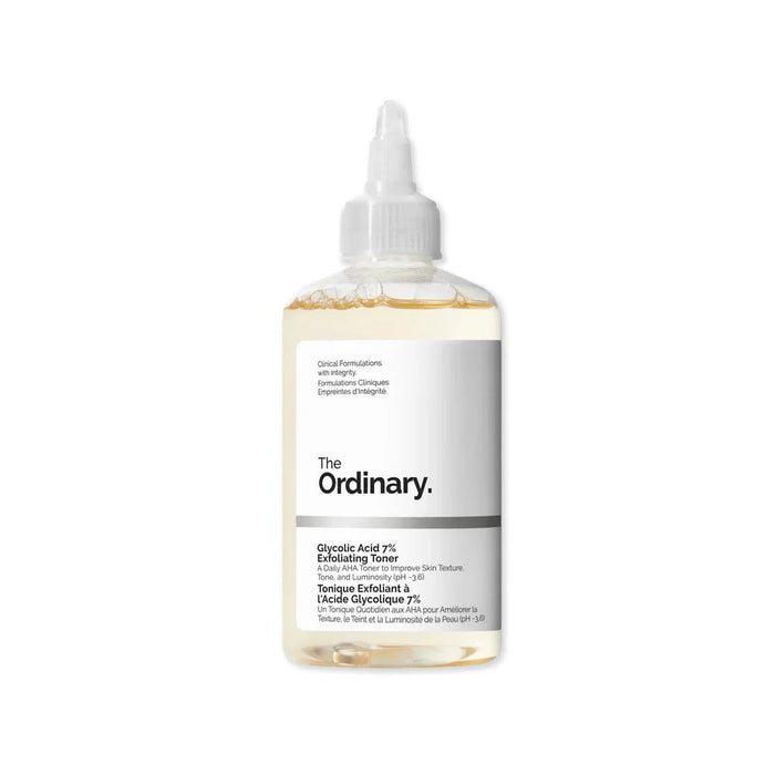 The Ordinary Glycolic Acid 7% Exfoliating Toner 8.1 fl. oz.(240ml) - Crown & Consign