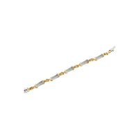 Tiffany & Co. Platinum, Gold and Diamond Sutton Bracelet View 3