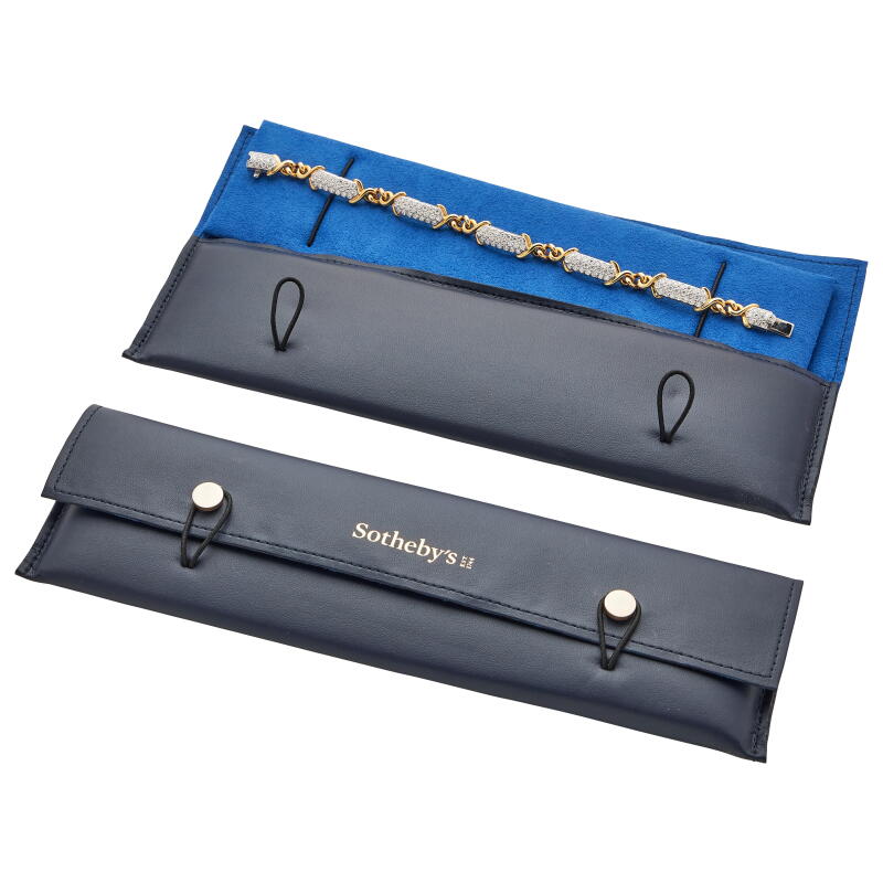 Tiffany & Co. Platinum, Gold and Diamond Sutton Bracelet