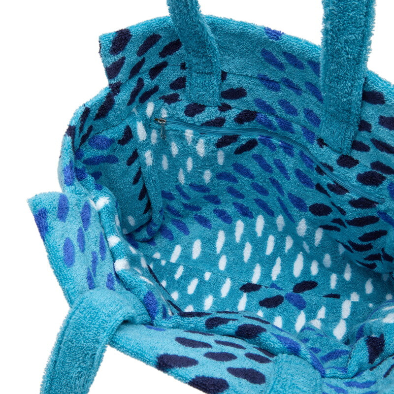 Goyard Limited Edition Blue Sponge Terry PM Beach Tote, 2025