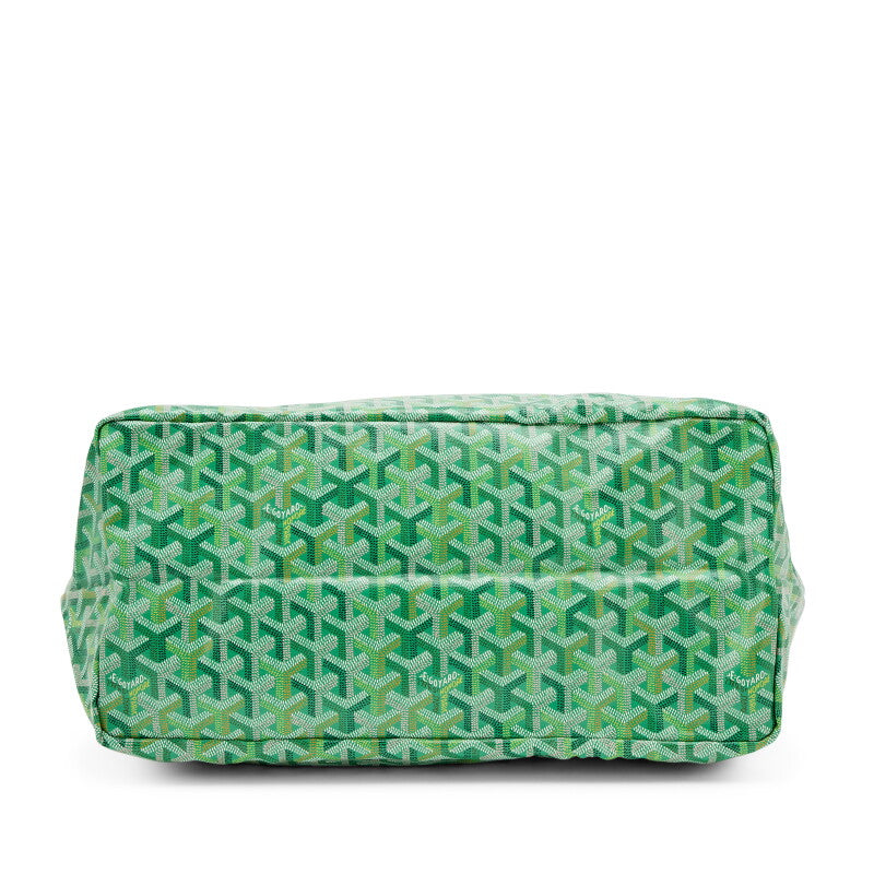 Goyard Meadow Green Goyardine Canvas and Chevroches Calfskin Saint Louis GM Tote, 2026