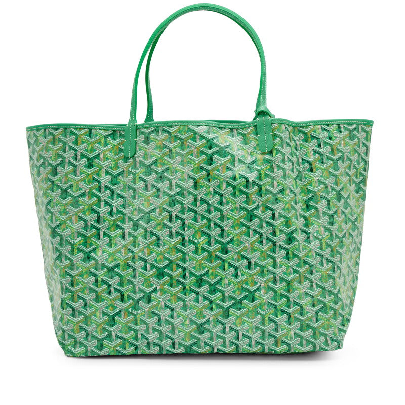 Goyard Meadow Green Goyardine Canvas and Chevroches Calfskin Saint Louis GM Tote, 2026