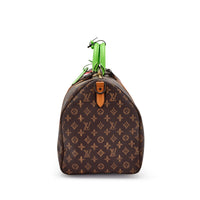 Louis Vuitton Virgil Abloh Multicolor Monogram L'Oeil Coated Canvas Keepall 55 Bandoulière Gold Hardware, 2022