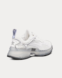 Vibe White Technical Fabric, Mesh and Rubber Low Top Sneakers View 4