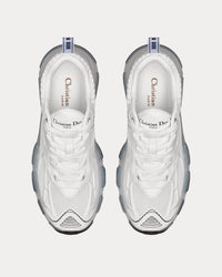 Vibe White Technical Fabric, Mesh and Rubber Low Top Sneakers View 2