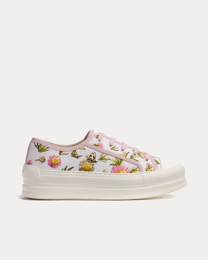 Walk'n'Dior Platform Daisy Garden Motif - Crown & Consign