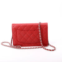WOC Classic Quilted Caviar 22M Red View 3